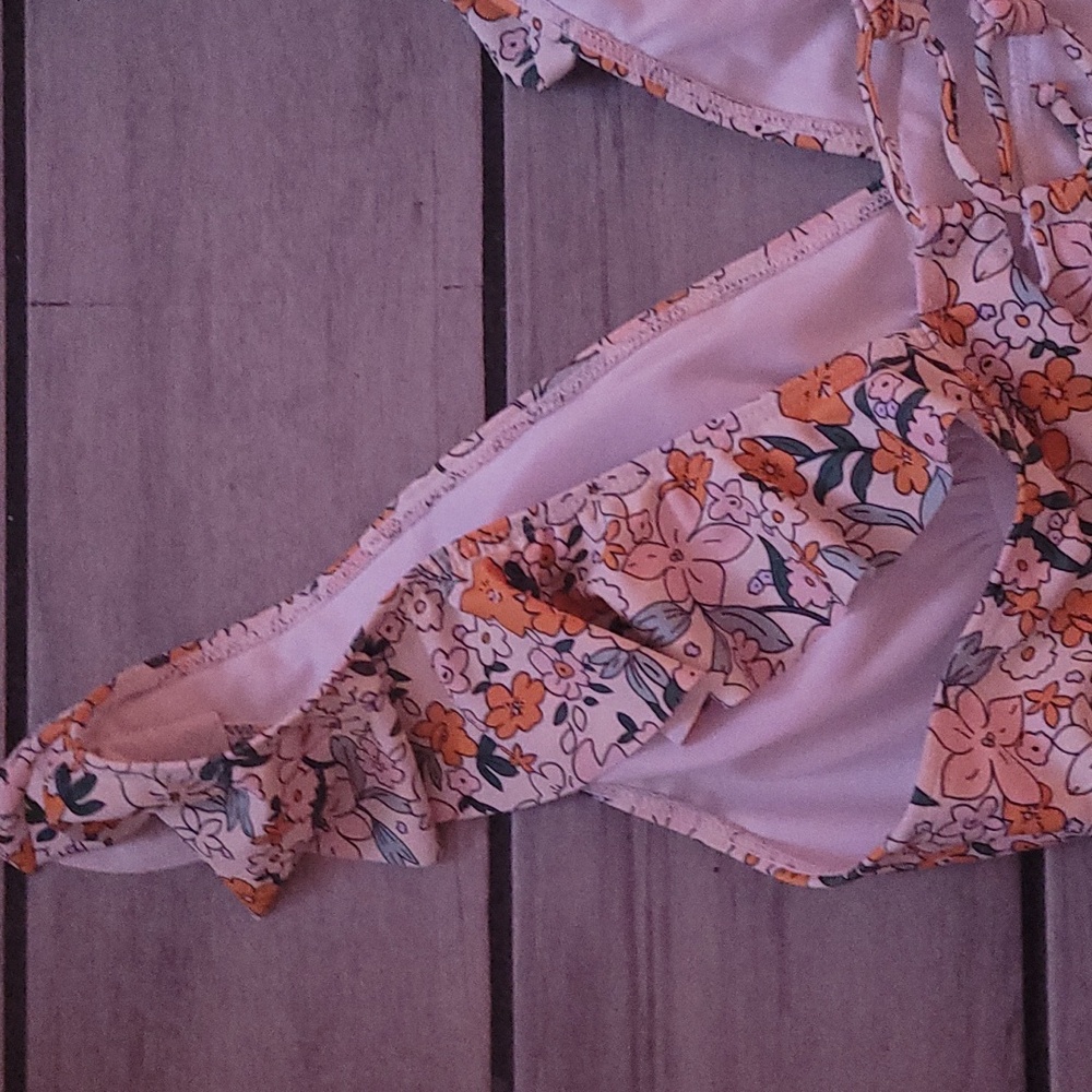 NWOT Cupshe 1 Piece Floral Print Size XXL Firm - Picture 6 of 7